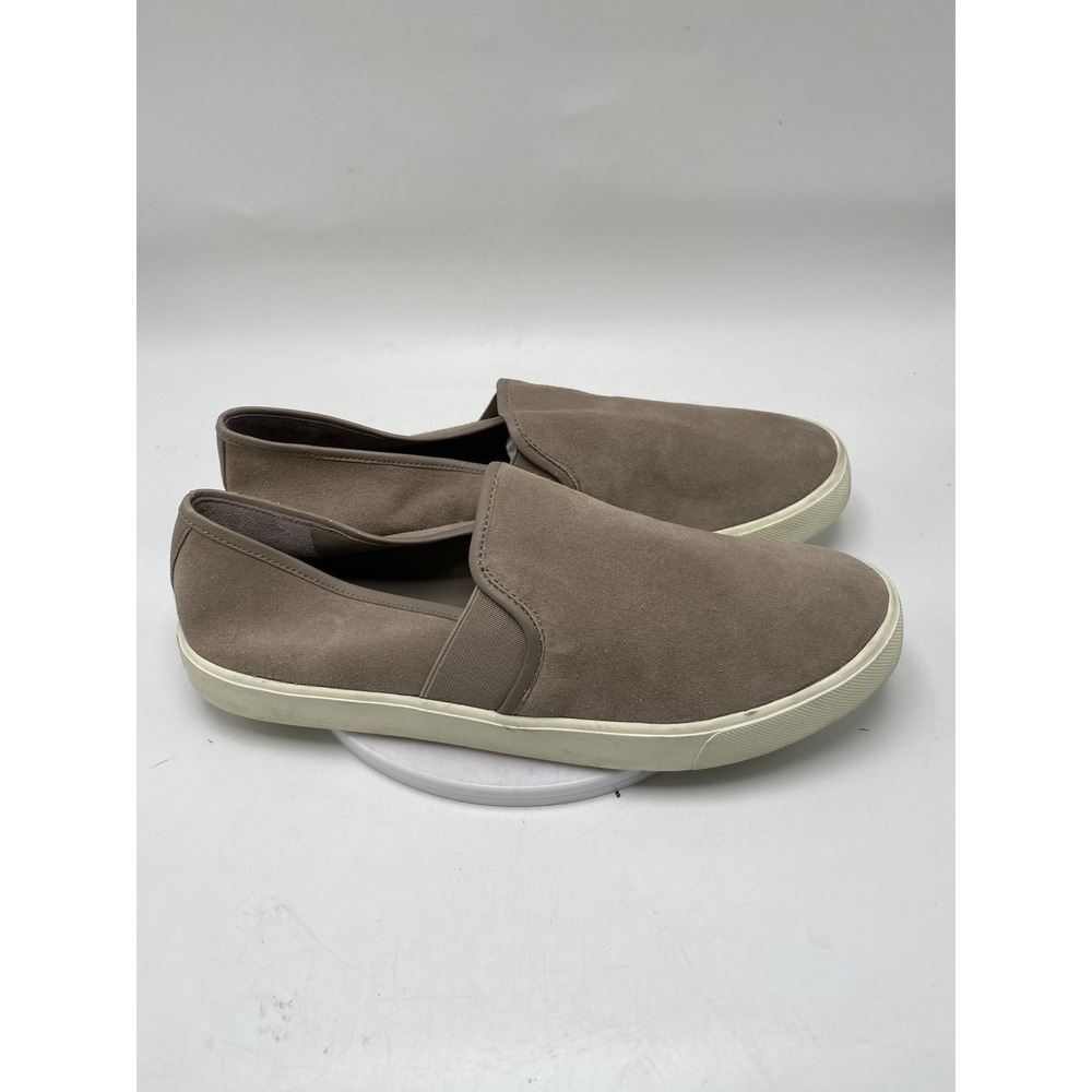 Vince. Shoes Women Size 8.5 Haggai Gray Suede Casual Slip On 4010 - Picture 1 of 14